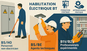 Formation habilitation electrique ht bt