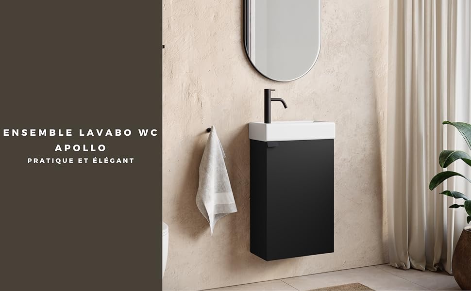 Lavabo apollo blanc