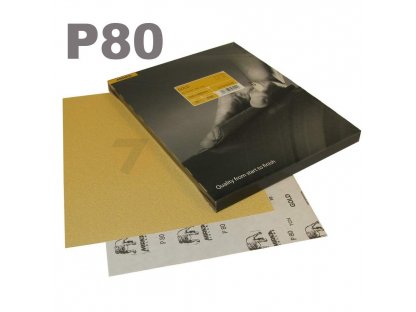 papier abrasif 230x280mm n80