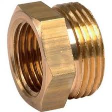Manchon laiton fem reduit 1/2 -3/4