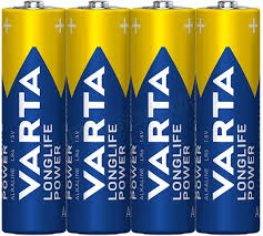 4 piles alkaline longlife 1.5 volt type aa lr06