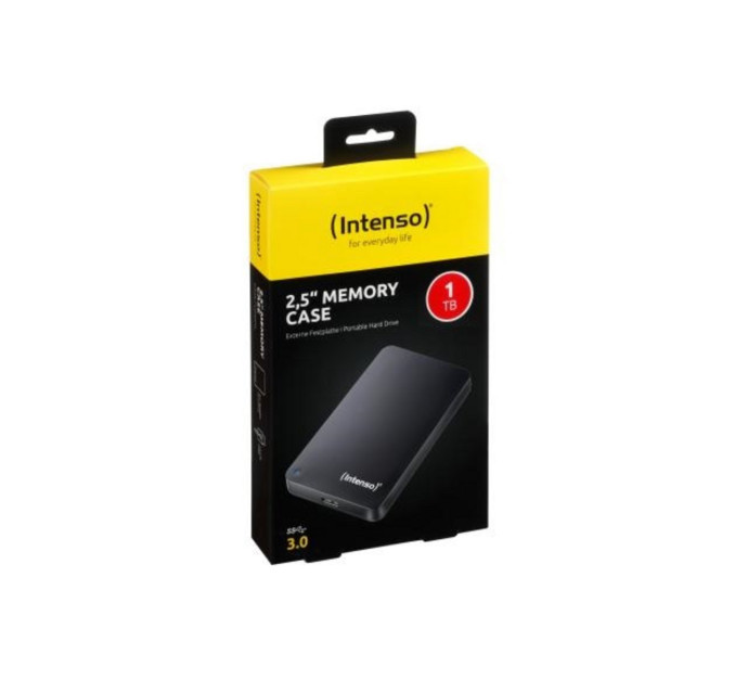 Disque dur externe 4to intenso hdd 2,5" memory case noir usb 3.0