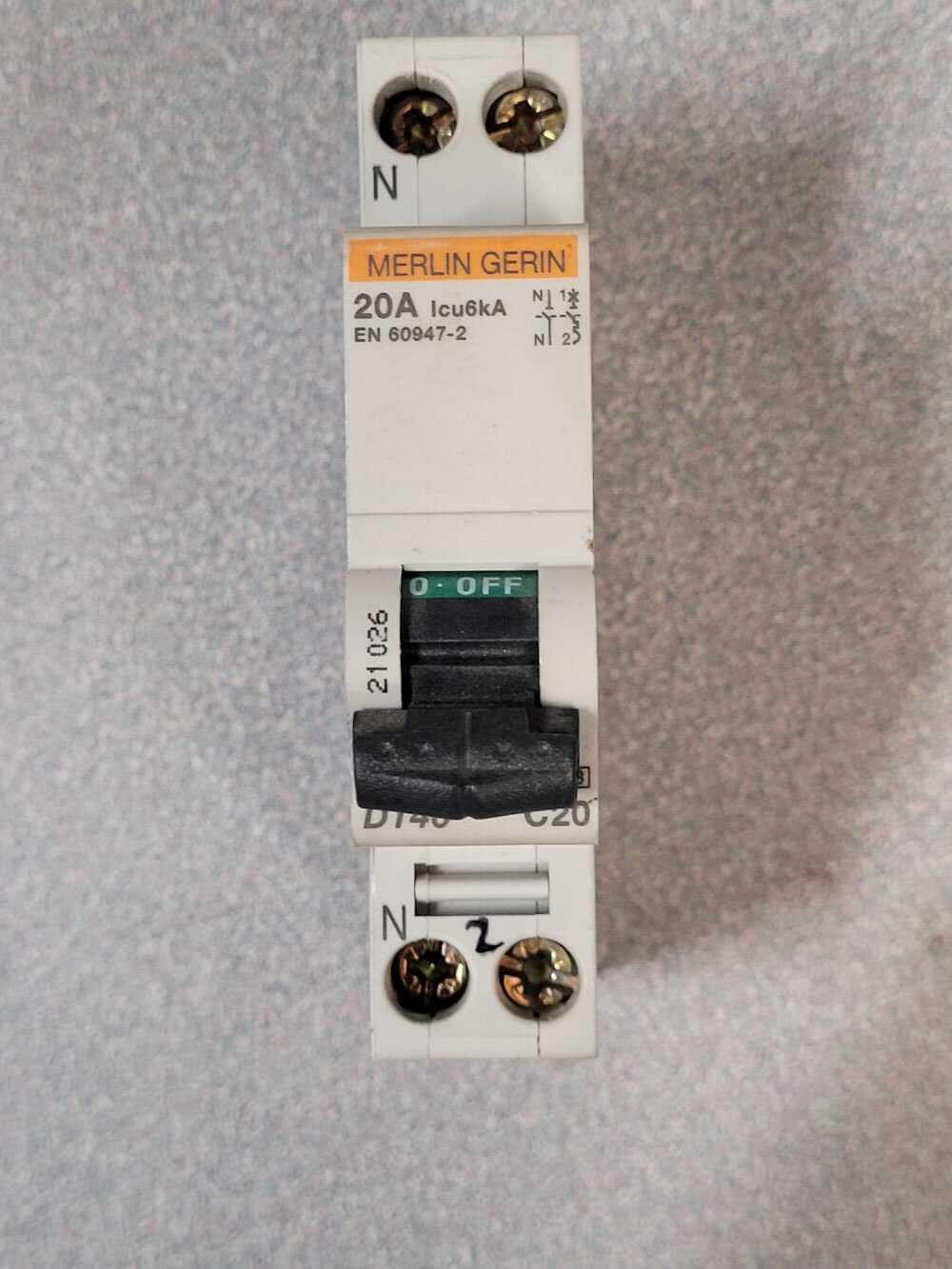 DT40 1P1/4N 20AC MER
