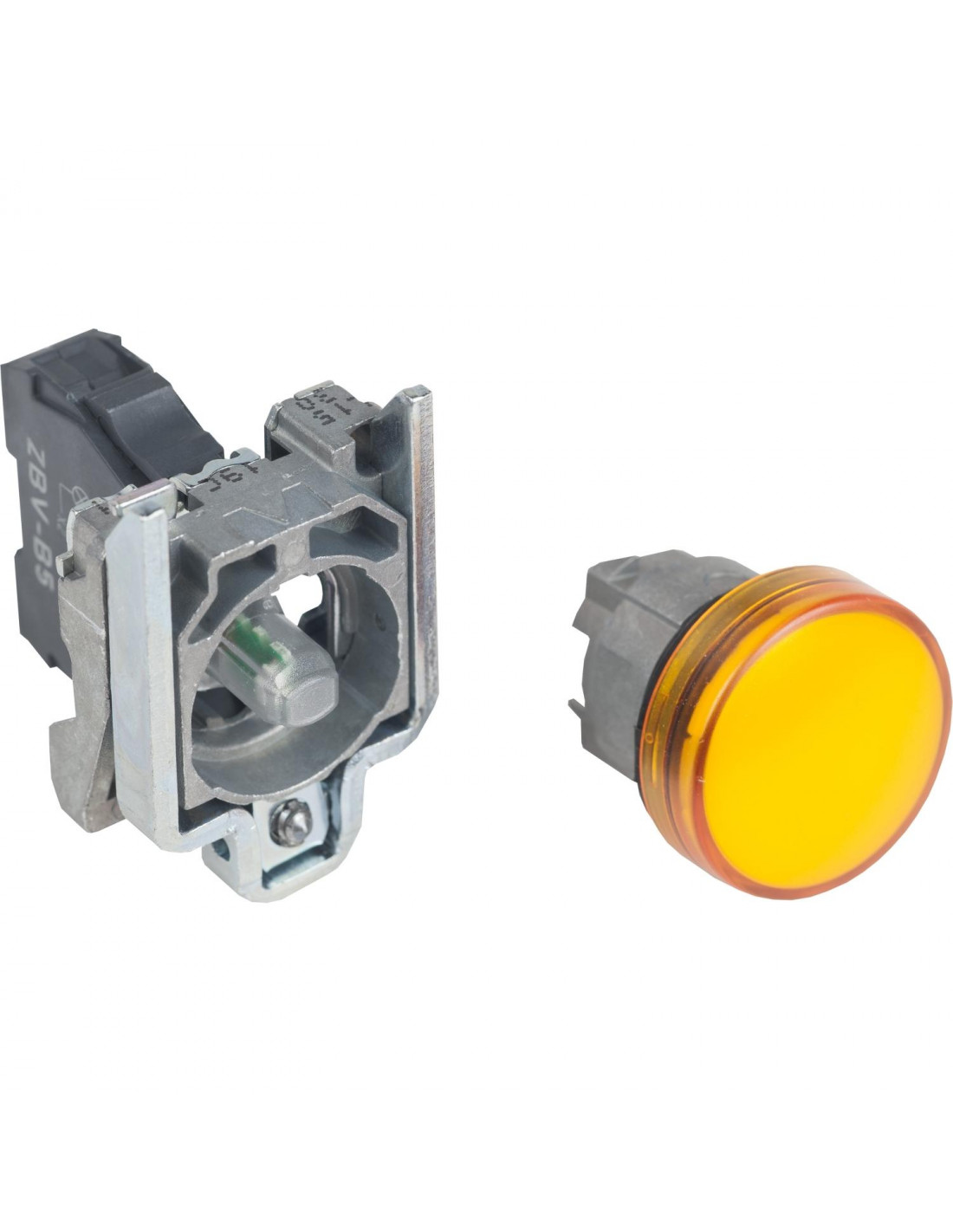 Voyant lumineux del - 22 - orange - 24v - vis étrier