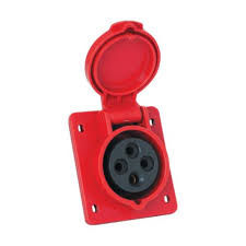 Fiche femelle ip44 400v 32a 3p+t+n