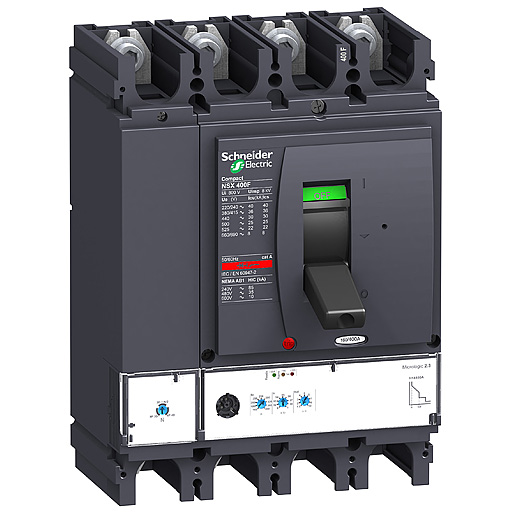 Vigipact, compact nsx 400/630, 200 vca á 440 vca, 30 ma á 30 a, 3 pôles